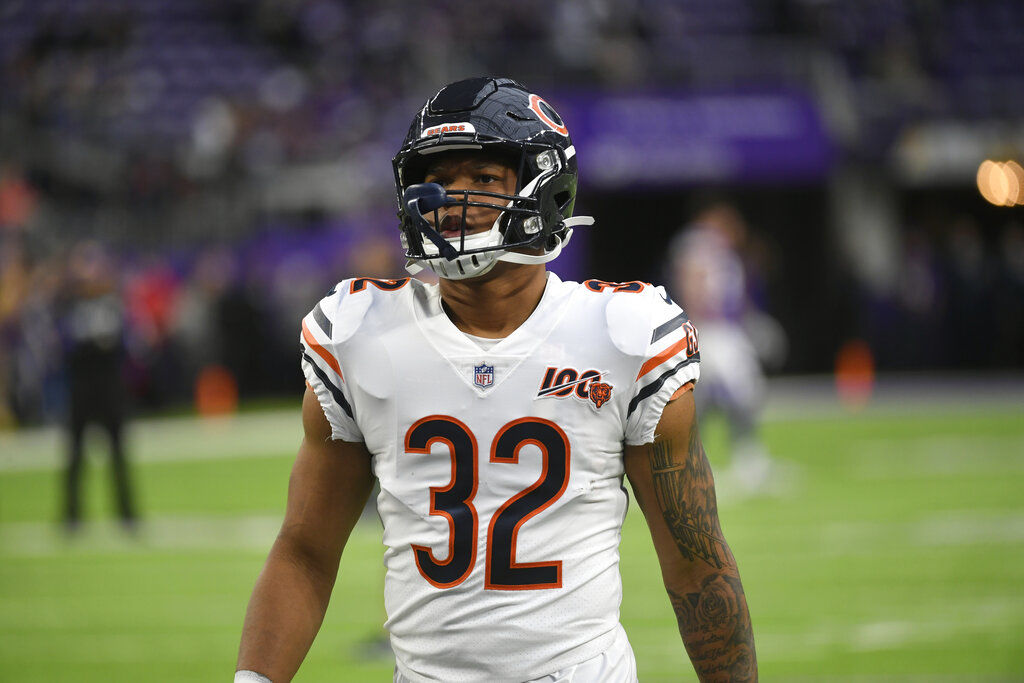 Bears running back David Montgomery